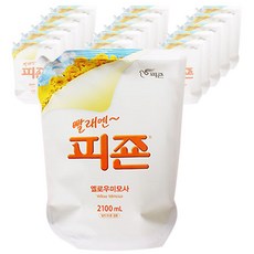 피죤 섬유유연제 옐로우미모사 리필 21L 2개입 리뷰후기