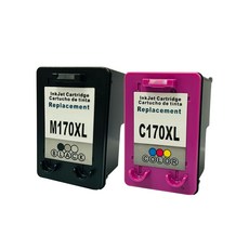 토너피아 삼성 호환잉크 2종 세트 INK-M170XL 검정 컬러 1세트