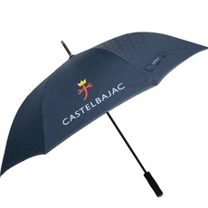 까스텔바작 원형로고플레이 70 골프 자동 장우산, 네이비