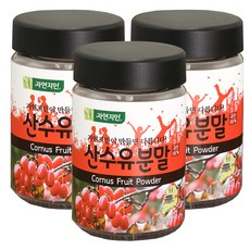 자연지인 산수유 분말 프리미엄 용기형 리뷰후기