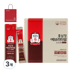 정관장 홍삼정 에브리타임 소프트 + 쇼핑백 세트, 300ml, 3개