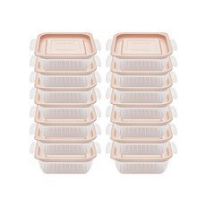 씨밀렉스 점보 쿡밥 미니 냉동밥 보관용기 핑크