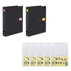 에코청운 PP 칼라파렛트 3공 D링 바인더 리필속지 T 0 리뷰후기