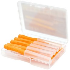 라젠다 미니 컬러 치간 칫솔 오렌지 0.6mm, 1개, 10개입