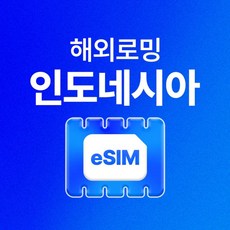 가성비최고  발리유심 가성비 상품_[인도네시아] 인도네시아이심 5G 발리 자카르타 여행용 인도네시아유심 5G 데이터 무제한 eSIM