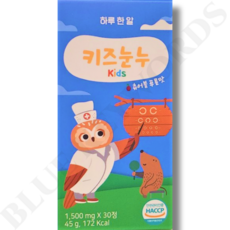 키즈눈누 1500mg x 30정 1개월분