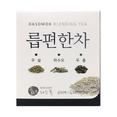 릅편한차 우슬 백하수오 두충 국내산 하수오 hacc 30티