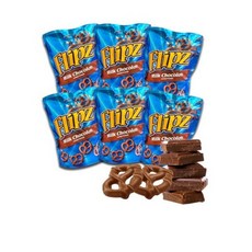 플립즈 밀크초콜릿 프레첼, 90g, 6개