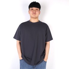 빅몬 4XL 남자 빅사이즈 코오롱 쿨론 라운드반팔티 리뷰후기