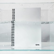 방수스프링노트M A5사이즈 방수노트 각닷 필사노트, 유선,