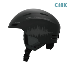 CRNK 크랭크 스카디 스키 스노우보드 스노보드 헬멧 초경량 통풍, 그래픽_그레이