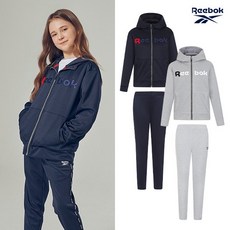 리복 REEBOK 리복키즈 주니어 로고포인트 후드집업/조거팬츠 2종세트 리뷰후기