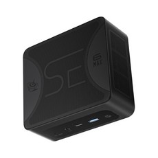BEELINK SER6 MAX 라이젠 7 7735HS 게이밍 미니pc AMD, 16G RAM+1TB SSD, 블랙