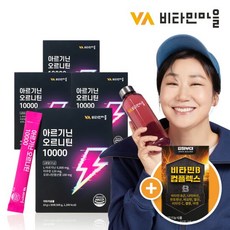 비타민마을 아르기닌 오르니틴 10000 L-아르지닌 타우린 4박스, 300g, 4개