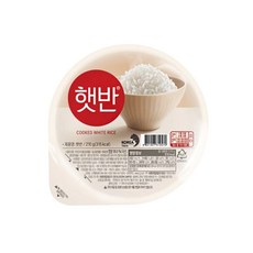 방송인기상품 햇반 리뷰_햇반 백미밥, 210g, 48개