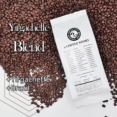 커피스토리 예가체프 블렌드 블렌딩 원두 커피, 1kg, 에스프레소, 1개
