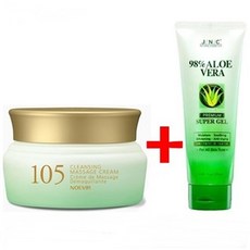 노에비아 105 허벌 클린싱 마사지 크림 100g 알로에겔증정, 1개