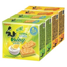 크라운제과 참in 치즈레몬 X2개 치즈크림 X2개 리뷰후기