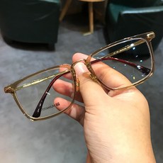 안경테 남여 빈티지 오버사이즈 티타늄 초경량 고도근시 리뷰후기