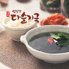 해강 [육수1팩 최초추가][정옥]섬진강 다슬기국 350g 10팩+육수 1팩(500g), 1