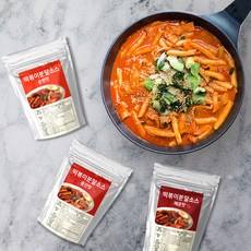 정푸드 떡볶이소스 리뷰후기