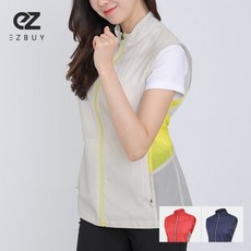 이지바이 쿨브리즈 여성 시원하고 가벼운 경량 메쉬 조끼 AX22V003W 리뷰후기
