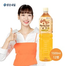 맑은내일 양파껍질차 국내산 대용량 물 X 12병 리뷰후기