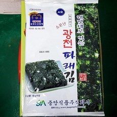 광천김 파래전장김10봉