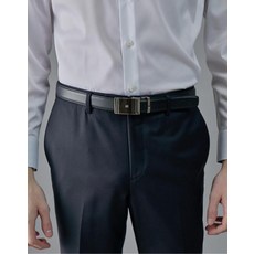 20SS 블랙 도트배색 소가죽 자동벨트 WBBE0E509BK 리뷰후기