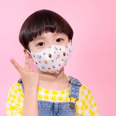 브레드이발소 어린이 유아 소형 캐릭터 새부리형 마스크 리뷰후기