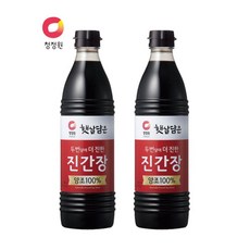 청정원 햇살담은 두번달여더진한 진간장 2 개 키친타월증정 리뷰 후기