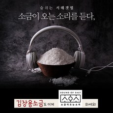 [소금이오는소리] 김장용 3년묵은 천일염 10kg 1개