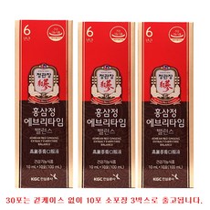 정관장 홍삼정 에브리타임 밸런스 + 쇼핑백, 300ml, 1박스