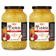 꽃샘 꿀사과차 2개