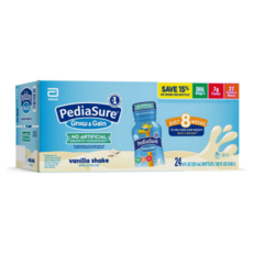 PediaSure 페디아슈어 그로우 앤 게인 키즈 뉴트리션 쉐이크 바닐라 24개입 Grow &a; Gain Nutrition Shake 리뷰후기