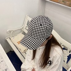 하운드체크 데일리 꾸안꾸 볼캡 블랙 베이지 2coor