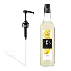 트렌드커피 1883 레몬 시럽 1L883 정품 시럽펌프 리뷰후기