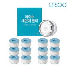 아이수 세면대필터 수돗물필터 리필세트 2box