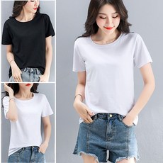 Joyce sho 오래달리기 FW 여성 긴팔 티셔츠 티 의류 가을 카라 라운드 면티 빅사이즈 기본 셔츠 무지 7부 남방 블라우스 리뷰후기