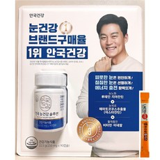 안국 눈건강 솔루션 눈에 좋은 루테인 90캡슐(3개월분) 침침한 눈 시력저하 + 사은품 유산균1p 증정, 안국눈건강솔루션 250mg x
