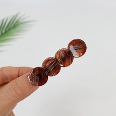 시크몽 프랑스핀 피 마블 꽃잎 라인 65 옆머리 앞머리 미니 헤어집게핀 리뷰후기