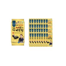 광천김 김앤김 새우젓함량 김도둑 장윤정의 광천토굴 새우젓바른김 32봉세트 리뷰후기