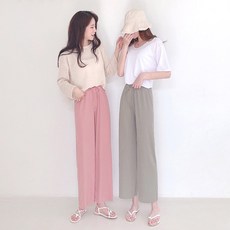 코코블랑 플린 골지밴딩팬츠 리뷰후기