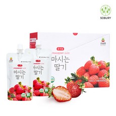유기농 딸기주스 소부리 마시는 딸기 리뷰후기