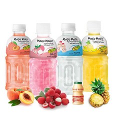 모구모구 음료수 리치 24개 ou ou Juice ychee With Nata De Coco