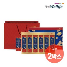 대상웰라이프 진생 에브리데이 홍삼스틱 10ml x 30포 x 2박스,