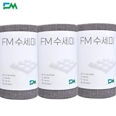 FM수세미 일회용 슈퍼엠보싱 큰사이즈 3롤 50매