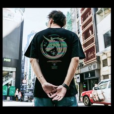홀로그램 반사광 반팔티 커플 바이크 라이더 리뷰후기