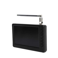 미니TV 휴대용 주방 경비실 리어 후석모니터 dmb 110 220v 5 인치 디지털 텔레비전 atsc 디지털 자동차 캠핑 플러그 보조 tv, 없음
