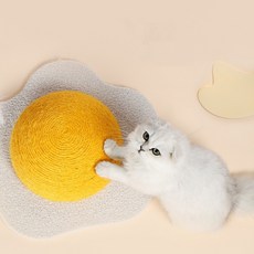 원펫밀리 고양이 마 로프 사이잘 스크래쳐 발톱관리 스트레스 해소 달걀프라이 아보카도 리뷰후기